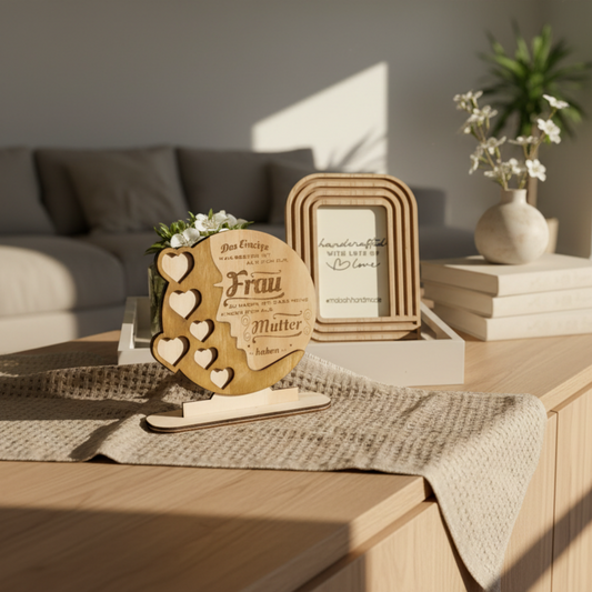 Aufsteller Einzigartige Frau - Maloah Handmade Design