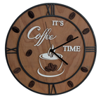 Wanduhr Barista - Maloah Handmade Design