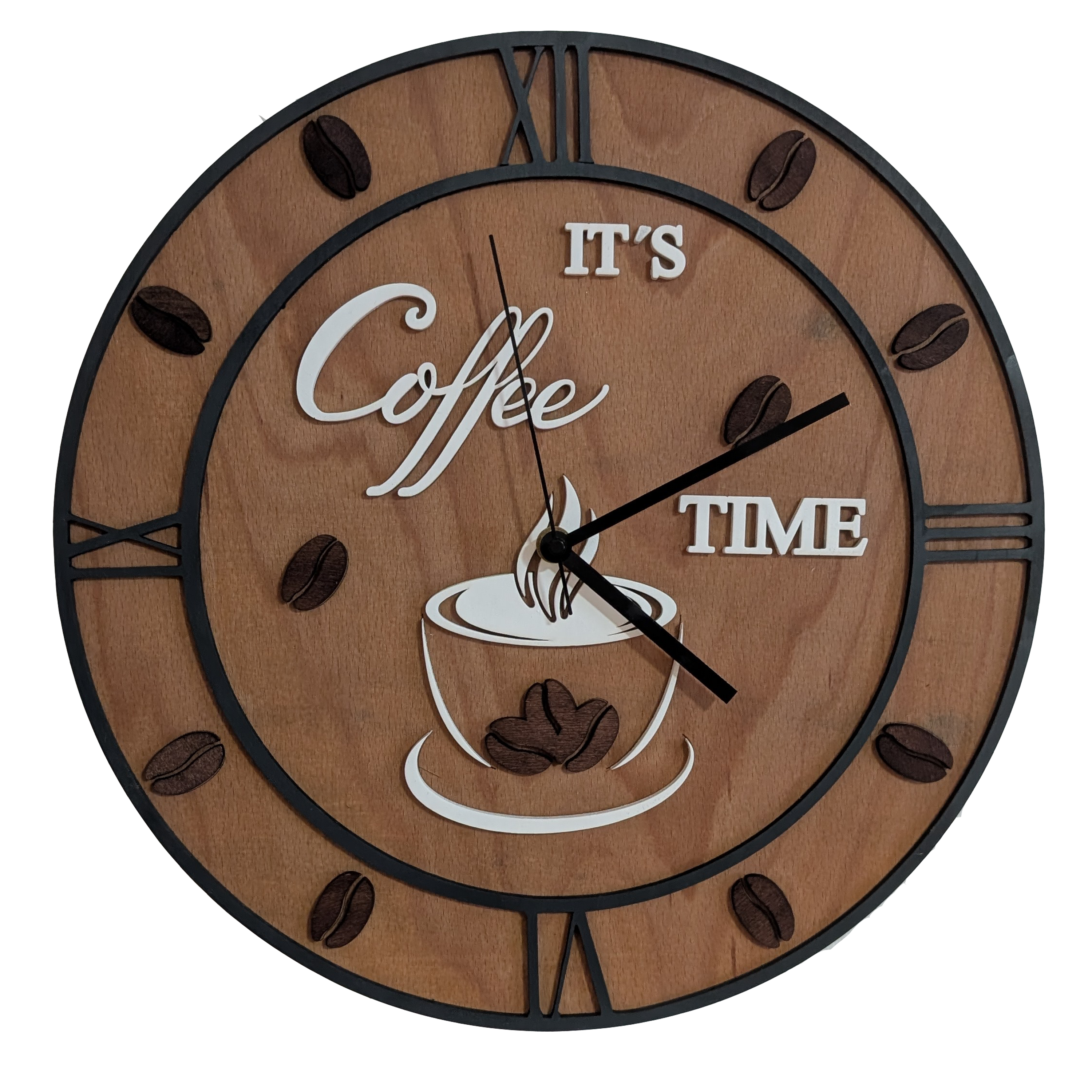 Wanduhr Barista - Maloah Handmade Design