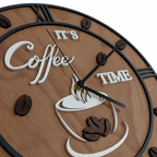 Wanduhr Barista - Maloah Handmade Design