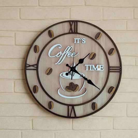 Wanduhr Barista - Maloah Handmade Design