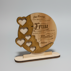 Aufsteller Einzigartige Frau - Maloah Handmade Design
