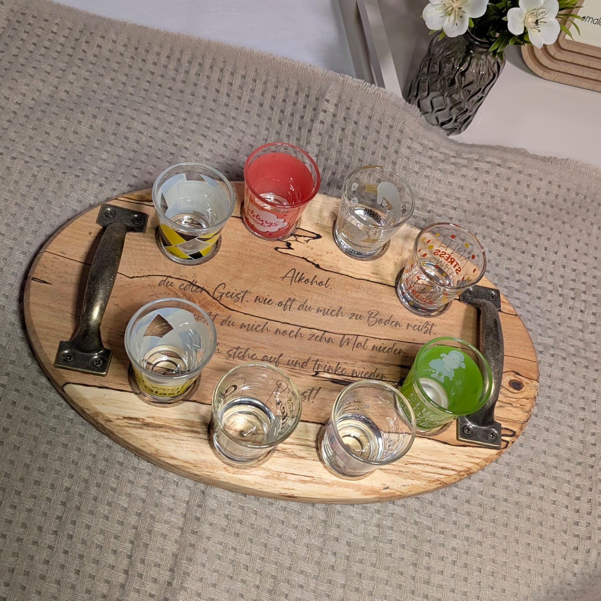 8er Schnapsbrett - Maloah Handmade Design