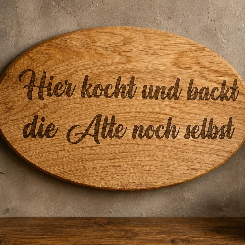 Individuelle Lasergravur auf Holz & Kundenmaterial - Maloah Handmade Design