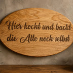 Individuelle Lasergravur auf Holz & Kundenmaterial - Maloah Handmade Design
