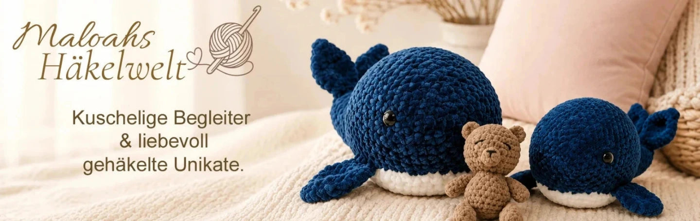 Maloahs Häkelwelt – liebevoll handgehäkelte Kuscheltiere und Geschenkideen aus Bad Essen