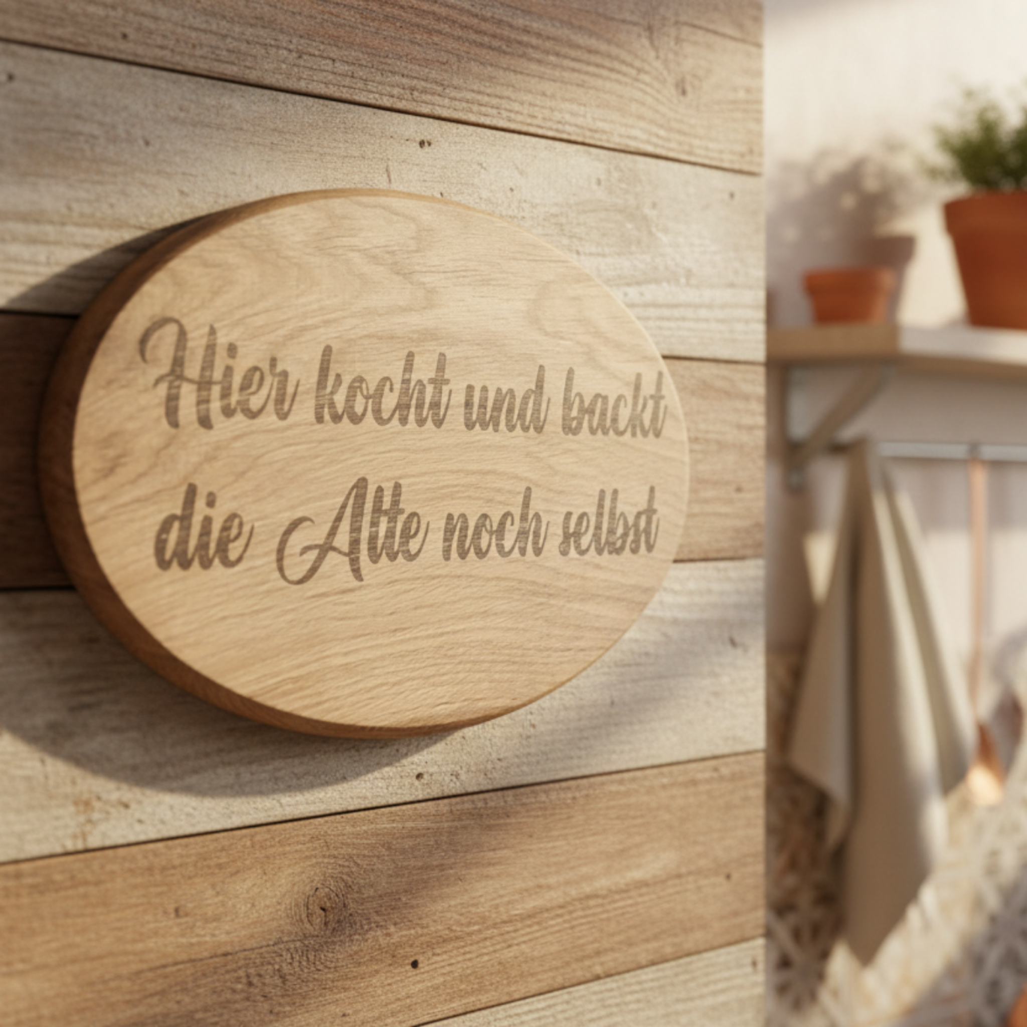 Personalisiertes Holzschild - Maloah Handmade Design