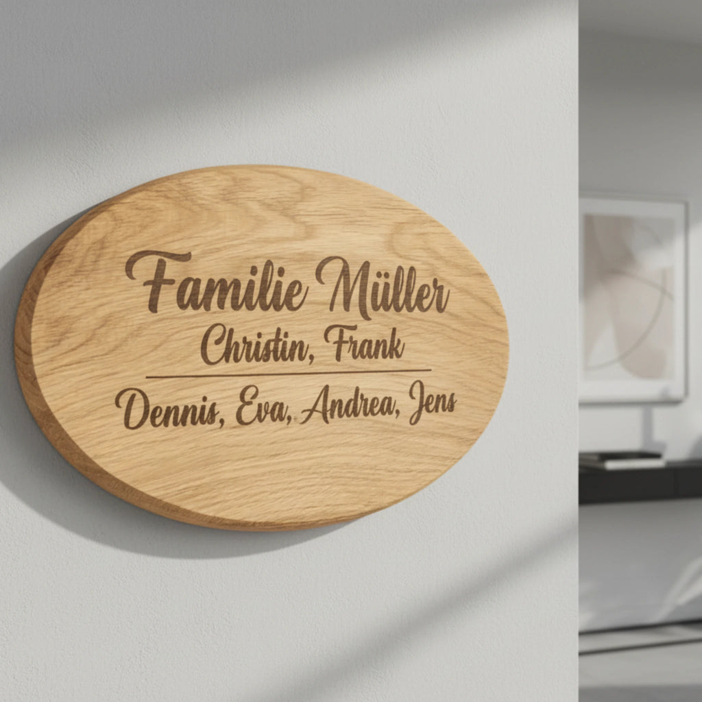 Personalisiertes Holzschild - Maloah Handmade Design