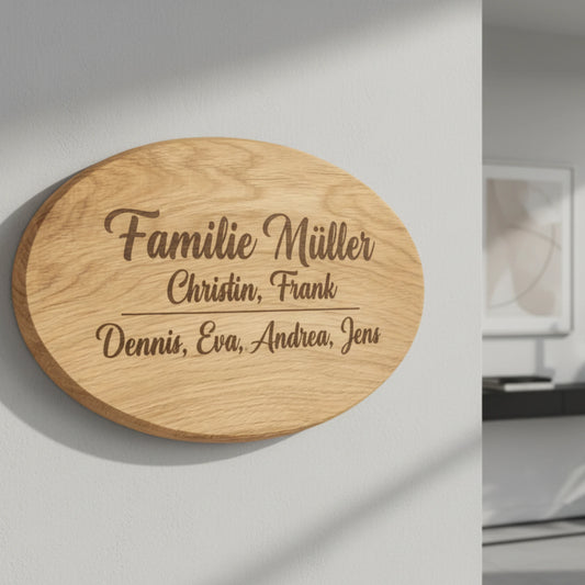 Personalisiertes Holzschild - Maloah Handmade Design