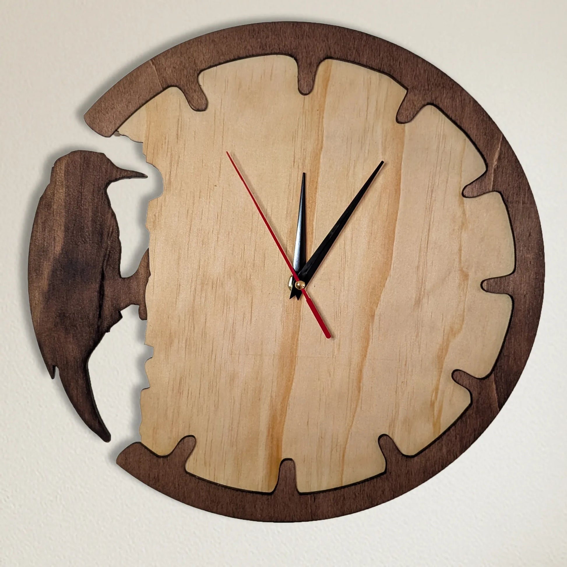 Specht Wanduhr - Maloah Handmade Design