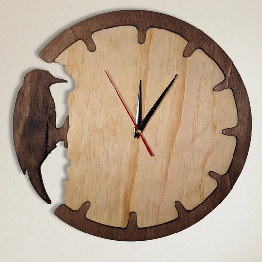 Specht Wanduhr - Maloah Handmade Design
