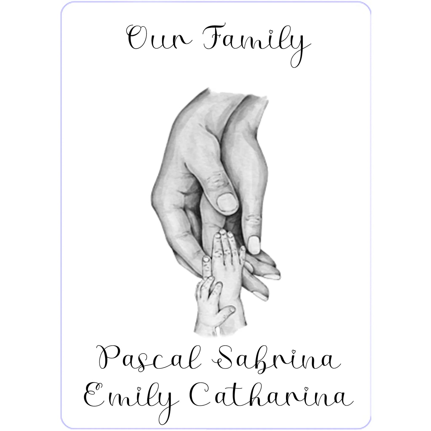 Our Family - Maloah Handmade Design
