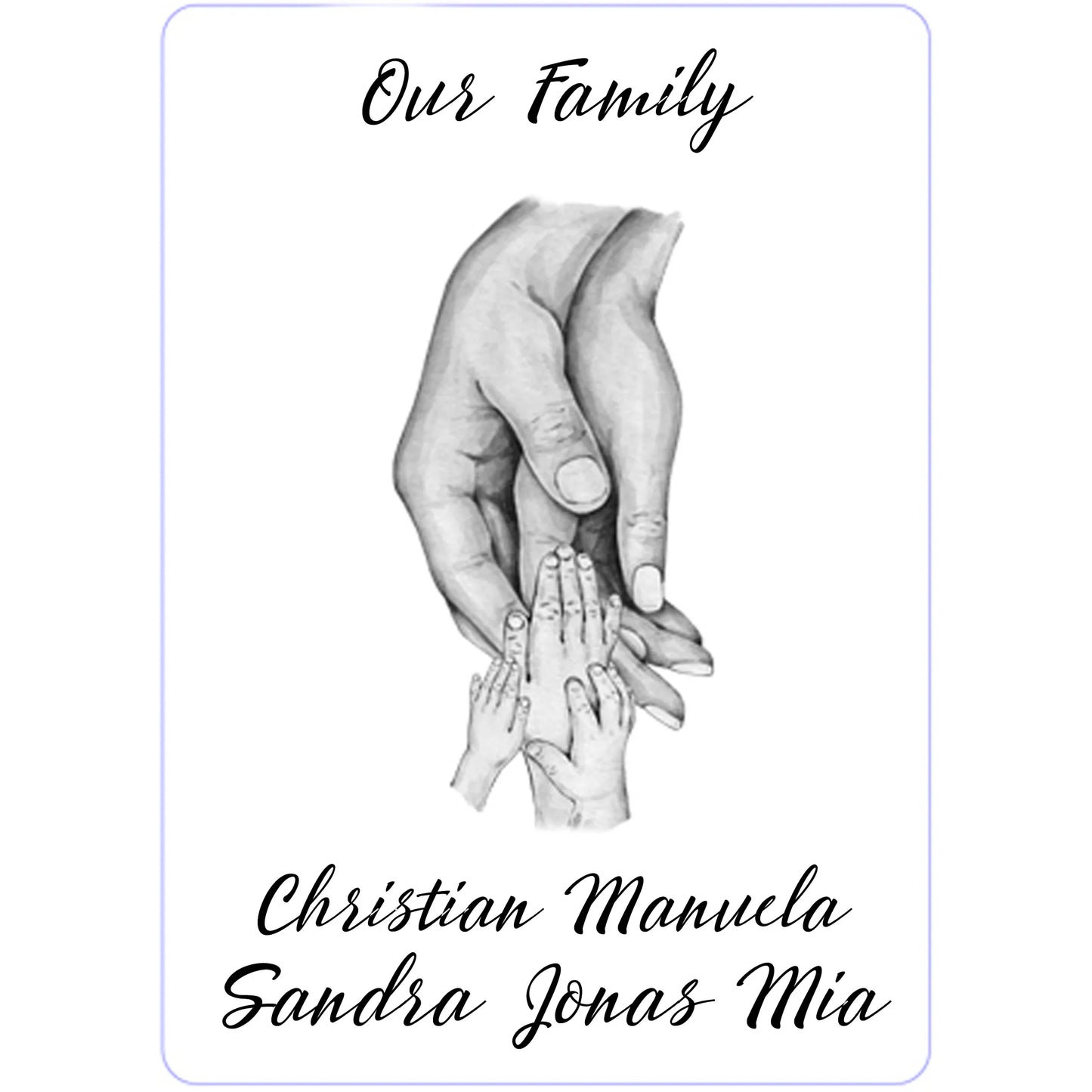 Our Family - Maloah Handmade Design