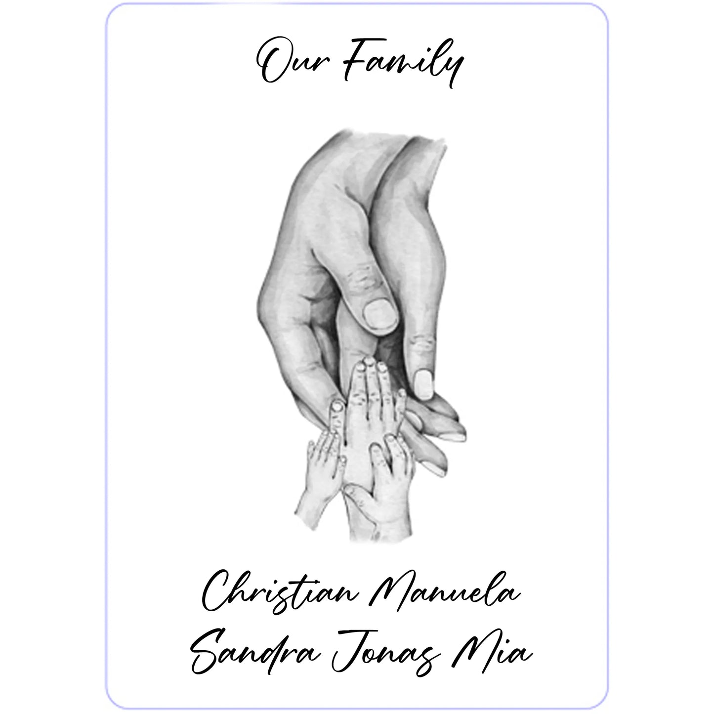 Our Family - Maloah Handmade Design