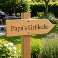 Wegweiser papas grillecke