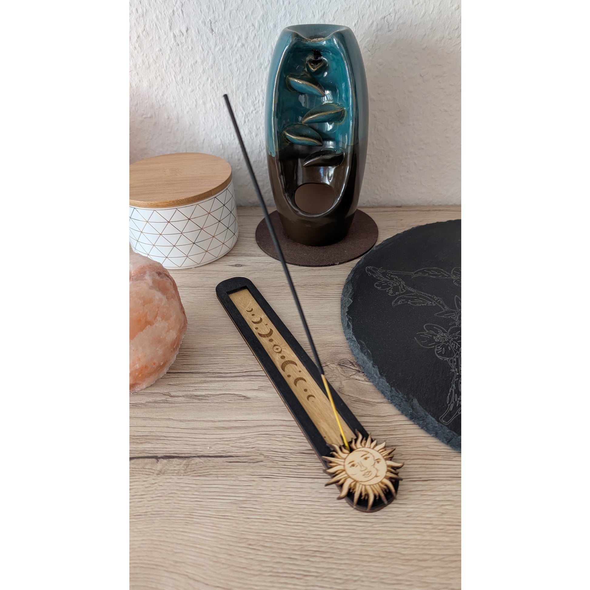 Handgefertigter Räucherstäbchenhalter - Maloah Handmade Design