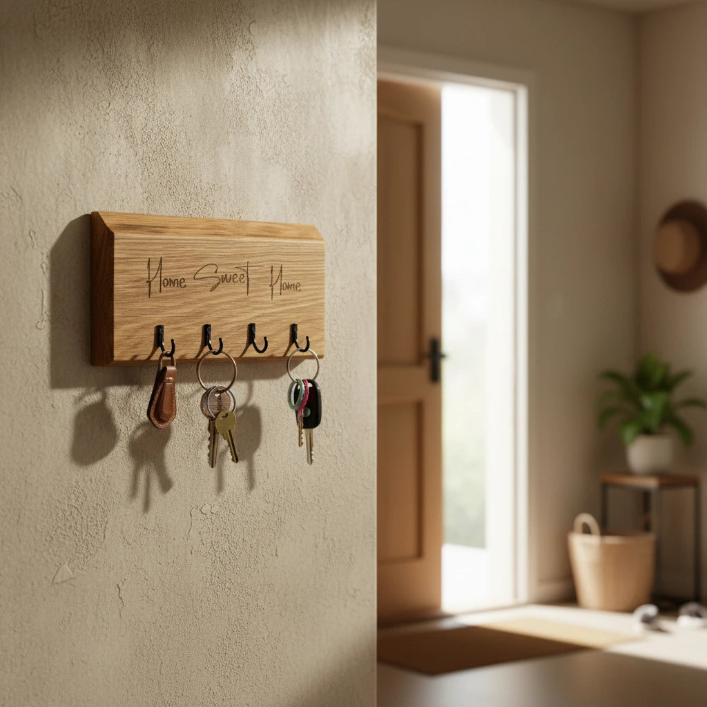 Schlüsselbrett „Home Sweet Home“ - Maloah Handmade Design