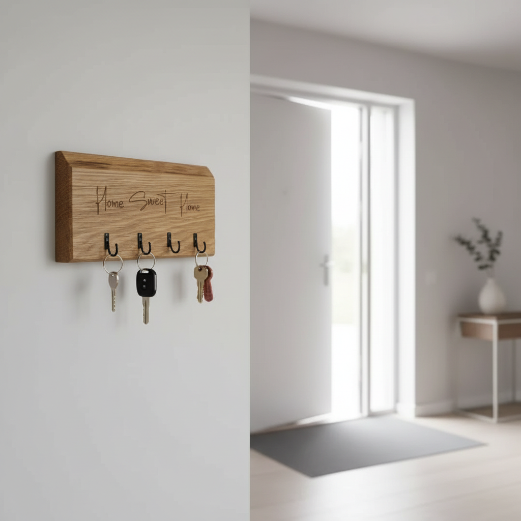 Schlüsselbrett „Home Sweet Home“ - Maloah Handmade Design