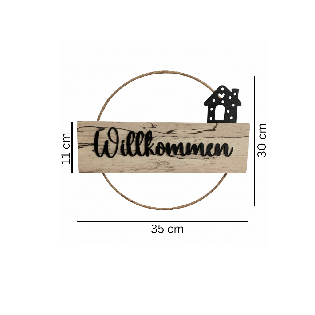 willkommen türkranz bemassung